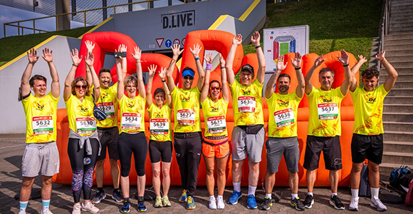 Die größten Teams beim B2Run Düsseldorf