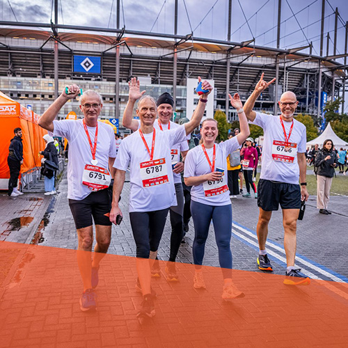 Village beim B2Run Hamburg